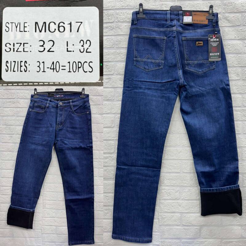 Spodnie jeansy meskie Roz 31-40, 1 Kolor Paczka 10 szt